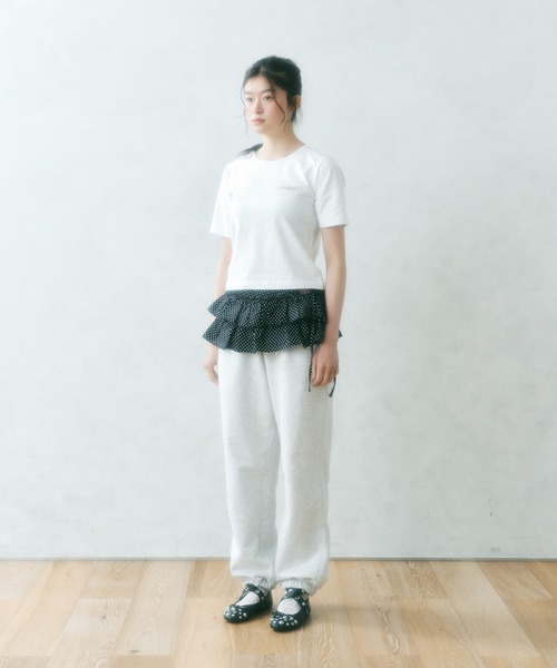 FCMM（エフシーエムエム）の「【新柄追加】SHEER FRILL SKIRT/シアーフリルスカート（スカート・レディース・ホワイト/ブラック/その他/ホワイト系その他/トップグレー・MEDIUM/SMALL/FREE）」の16枚目の写真