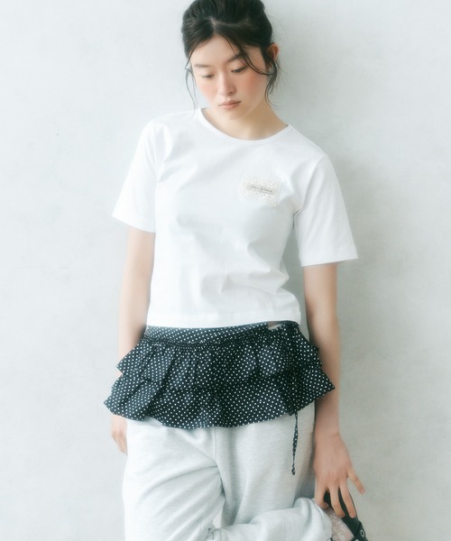 新柄追加】SHEER FRILL SKIRT/シアーフリルスカート（スカート