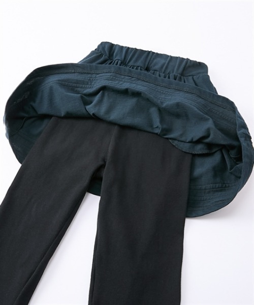 QUNTSTYLE（キュントスタイル）の「ポケット付き10分丈スカッツ（その他パンツ・キッズ・グレー系/ブラック系/ブラック×ホワイト/ネイビー/グレー/オフホワイト/ミント/ラベンダー/グリーン系/ブラック系1/ブラック/ネイビー系・100/130/120/110/160/150/140/170）」の16枚目の写真