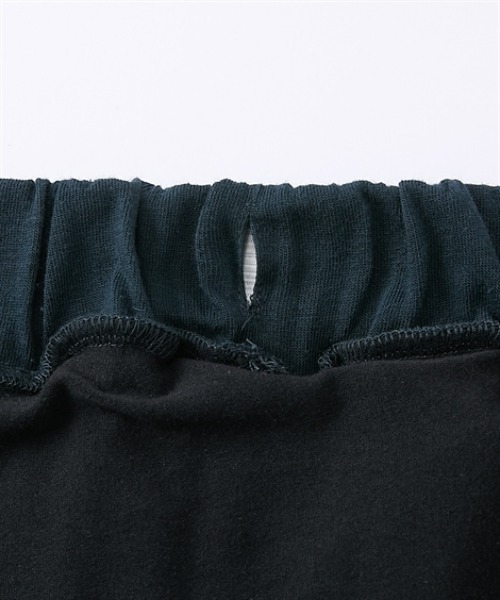 QUNTSTYLE（キュントスタイル）の「ポケット付き10分丈スカッツ（その他パンツ・キッズ・グレー系/ブラック系/ブラック×ホワイト/ネイビー/グレー/オフホワイト/ミント/ラベンダー/グリーン系/ブラック系1/ブラック/ネイビー系・100/130/120/110/160/150/140/170）」の13枚目の写真