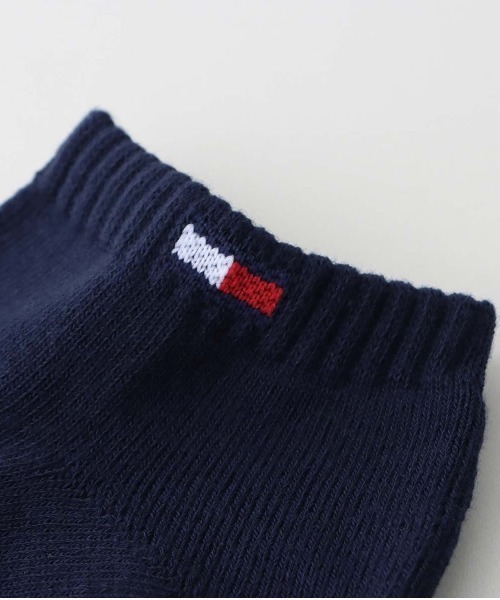 TOMMY HILFIGER（トミーヒルフィガー）の「【3足セット】TOMMY HILFIGER メンズ レディース オーガニックコットン混 足底パイル ワンポイントロゴ スニーカーソックス 92554054（ソックス/靴下・メンズ・その他2/その他3/ブラック・23～25cm/25～27cm）」の10枚目の写真