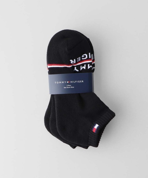 TOMMY HILFIGER（トミーヒルフィガー）の「【3足セット】TOMMY HILFIGER メンズ レディース オーガニックコットン混 足底パイル ワンポイントロゴ スニーカーソックス 92554054（ソックス/靴下・メンズ・その他2/その他3/ブラック・23～25cm/25～27cm）」の13枚目の写真
