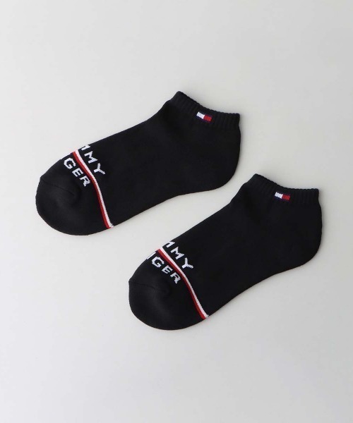 TOMMY HILFIGER（トミーヒルフィガー）の「【3足セット】TOMMY HILFIGER メンズ レディース オーガニックコットン混 足底パイル ワンポイントロゴ スニーカーソックス 92554054（ソックス/靴下・メンズ・その他2/その他3/ブラック・23～25cm/25～27cm）」の14枚目の写真