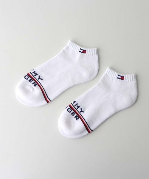 TOMMY HILFIGER（トミーヒルフィガー）の「【3足セット】TOMMY HILFIGER メンズ レディース オーガニックコットン混 足底パイル ワンポイントロゴ スニーカーソックス 92554054（ソックス/靴下・メンズ・その他2/その他3/ブラック・23～25cm/25～27cm）」の16枚目の写真