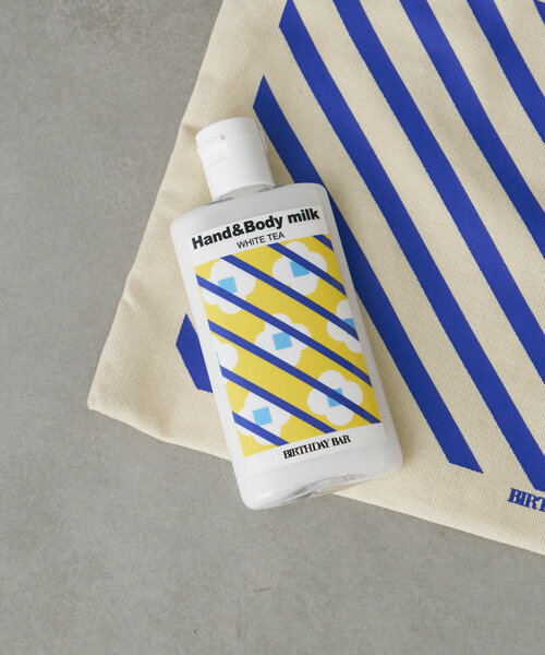 BIRTHDAY BAR（バースデイバー）の「MOTIF GEOMETRY　Hand＆Bodymilk（ハンドケア/ハンドクリーム・レディース・ホワイト/ピンク/イエロー/ブルー・0）」の4枚目の写真
