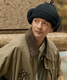 KiU（キウ）の「KiU イヤーフラップ2WAYビーニー（ニットキャップ/ビーニー）」