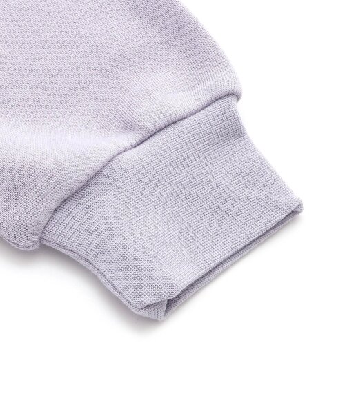 apres les cours(アプレレクール)の「7days Style/パイピングフリルトレーナー(スウェット・キッズ・ブルー/ブラック/アイボリー/ラベンダー・80/90/100/110/120/130/140)」の16枚目の写真