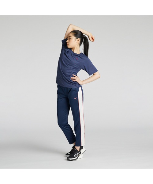 PUMA（プーマ）の「PUMA プーマ ウィメンズ トレーニング ファンデーション ニット パンツ（その他パンツ・レディース・ネイビー/ブラック・X-LARGE/SMALL/LARGE/MEDIUM）」の3枚目の写真