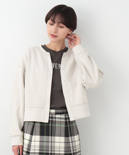 【セール】【洗える】キーネックカットソーカーディガン（カーディガン/ボレロ）｜Dessin（デッサン）