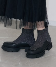 Paradise Picnic | JETEE  ラメニットブーツ(ブーツ)