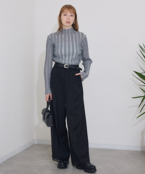 Paradise Picnic（パラダイスピクニック）の「JETEE  ラメニットブーツ（ブーツ・レディース・グレー/ブラック・MEDIUM/LARGE）」の17枚目の写真