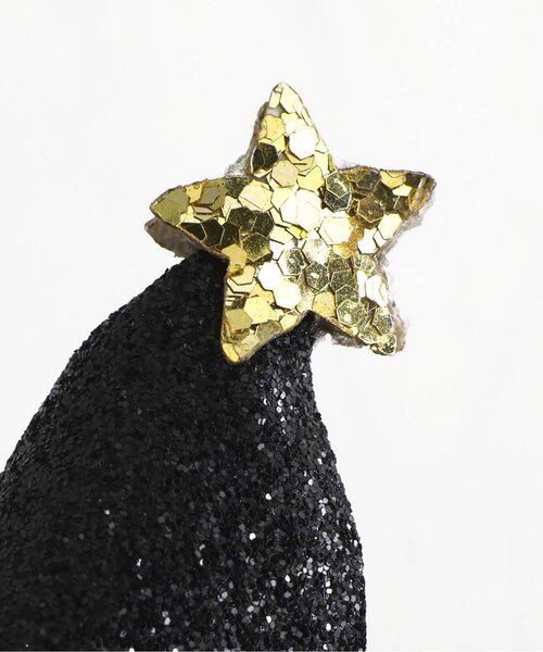 apres les cours（アプレレクール）の「魔女ハットヘアクリップ（バレッタ/ヘアクリップ・キッズ・ブラック・FREE）」の4枚目の写真