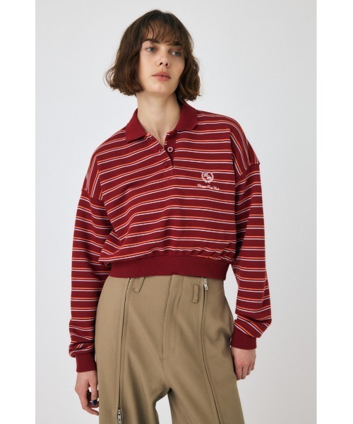 セール】EMBROIDERY POLO プルオーバー（スウェット）｜MOUSSY