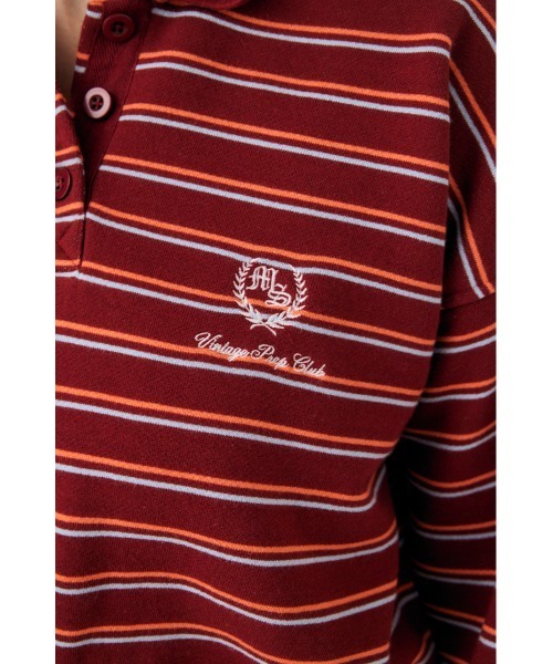 セール】EMBROIDERY POLO プルオーバー（スウェット）｜MOUSSY