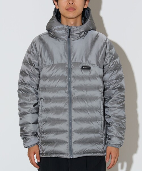 BEAMS HEART(ビームスハート)の「テック ダウン フーディー(ダウンジャケット/コート・メンズ・ブラック/グレー・LARGE/MEDIUM/SMALL)」の16枚目の写真