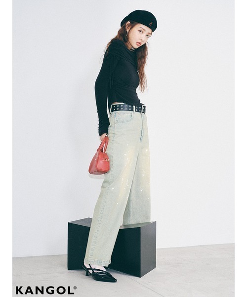 LILY BROWN（リリーブラウン）の「【LILY BROWN×KANGOL】ミニボストンバッグ（ショルダーバッグ・レディース・レッド/ブラック/シルバー・FREE）」の8枚目の写真