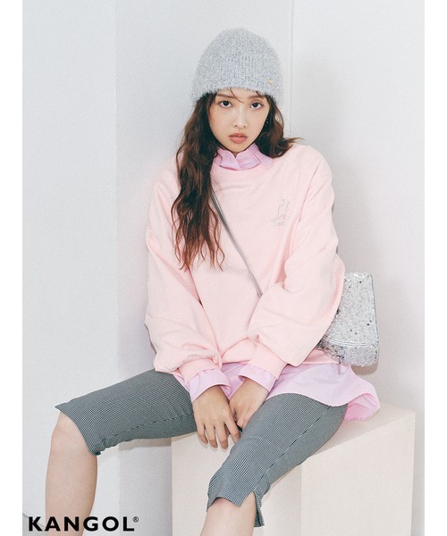 LILY BROWN（リリーブラウン）の「【LILY BROWN×KANGOL】ミニボストンバッグ（ショルダーバッグ・レディース・レッド/ブラック/シルバー・FREE）」の10枚目の写真