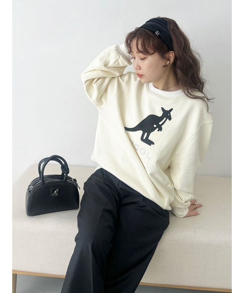 LILY BROWN（リリーブラウン）の「【LILY BROWN×KANGOL】ミニボストンバッグ（ショルダーバッグ・レディース・レッド/ブラック/シルバー・FREE）」の13枚目の写真