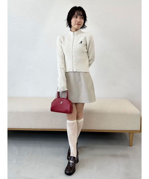 LILY BROWN（リリーブラウン）の「【LILY BROWN×KANGOL】ミニボストンバッグ（ショルダーバッグ・レディース・レッド/ブラック/シルバー・FREE）」の18枚目の写真