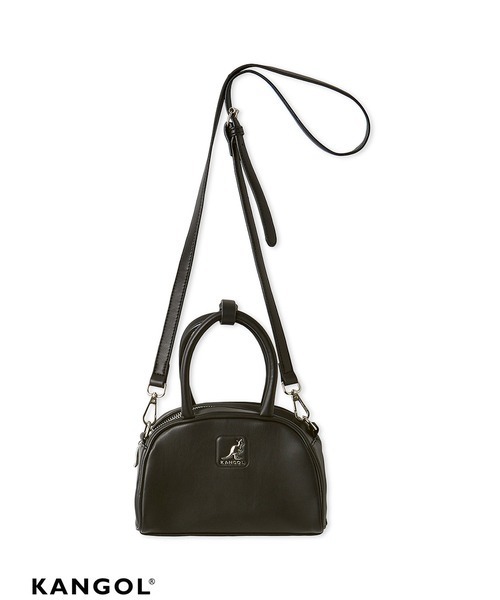 LILY BROWN（リリーブラウン）の「【LILY BROWN×KANGOL】ミニボストンバッグ（ショルダーバッグ・レディース・レッド/ブラック/シルバー・FREE）」の4枚目の写真