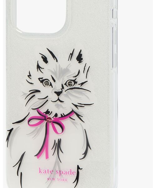 【新品】kate spade iPhone15ケース 猫 ウィスカーズ セール】ウィスカーズ アイフォン 15 Pro Max ケース
