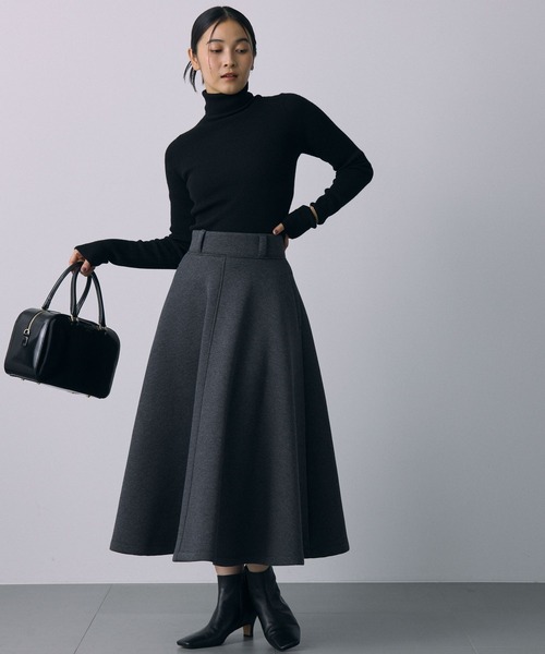 BABYLONE（バビロン）の「リブタートルニットプルオーバー（ニット/セーター・レディース・オフホワイト/グレー/ブラック・フリー）」の19枚目の写真