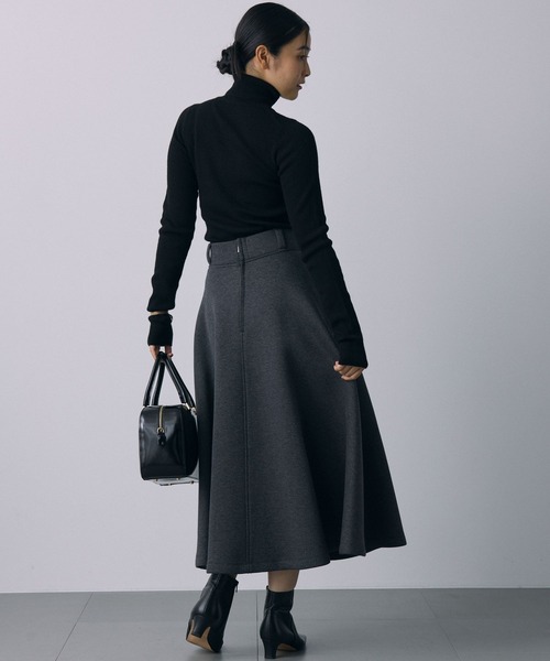 BABYLONE（バビロン）の「リブタートルニットプルオーバー（ニット/セーター・レディース・オフホワイト/グレー/ブラック・フリー）」の21枚目の写真