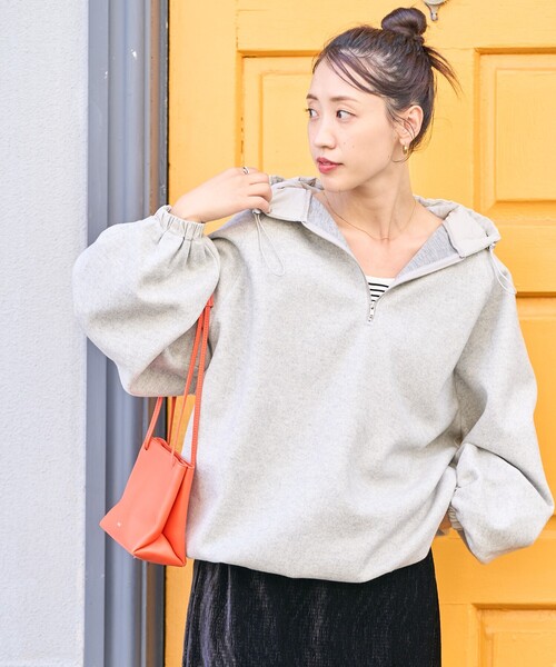 【セール】限定展開 中綿 異素材 ドッキング 切り替え パーカー（パーカー）｜FREAK'S STORE（フリークスストア）