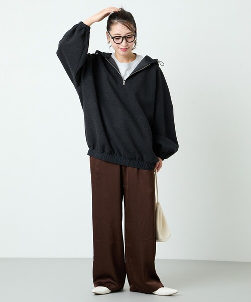 【セール】限定展開 中綿 異素材 ドッキング 切り替え パーカー（パーカー）｜FREAK'S STORE（フリークスストア）