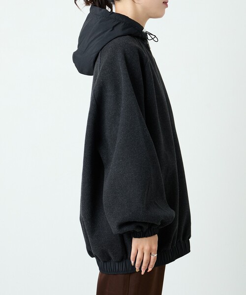 【セール】限定展開 中綿 異素材 ドッキング 切り替え パーカー（パーカー）｜FREAK'S STORE（フリークスストア）