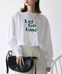nissen | ゆったりシルエット長袖ロゴTシャツ(Tシャツ/カットソー)