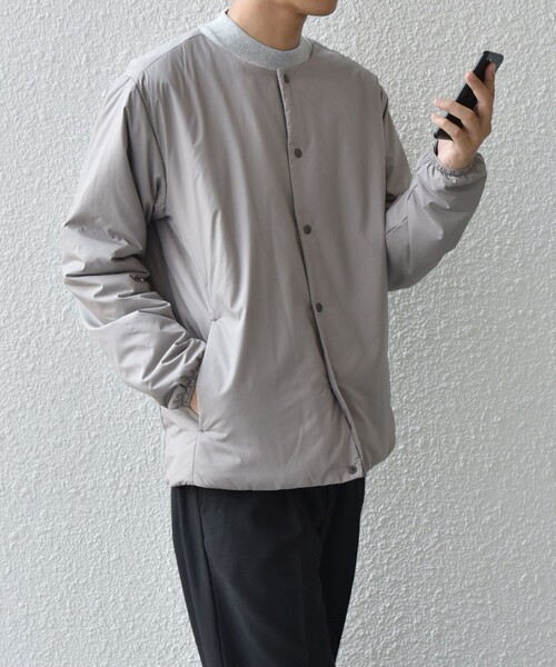 【セール】【WEB限定】SHIPS any: 〈洗濯機可能〉FELLEX 中綿 ボタン カーディガン◇（ブルゾン）｜SHIPS any（シップス エニィ）