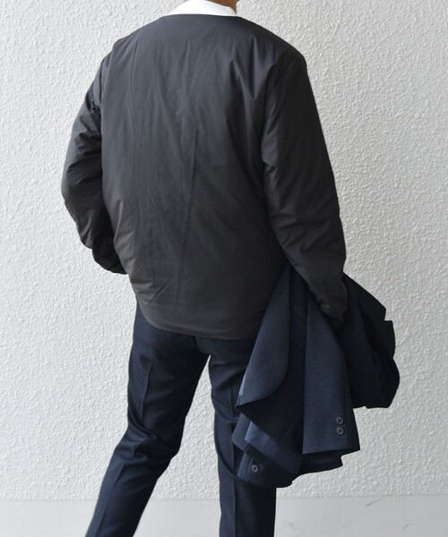 セール】【WEB限定】SHIPS any: 〈洗濯機可能〉FELLEX 中綿 ボタン