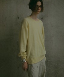 リラクシーカシミヤニットプルオーバー