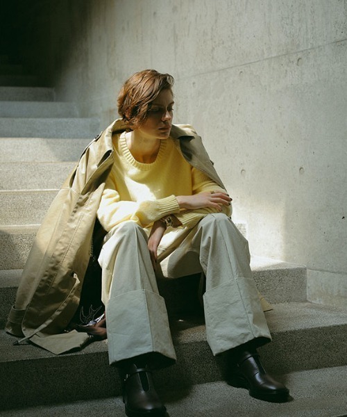 セール】リラクシーカシミヤニットプルオーバー（ニット/セーター