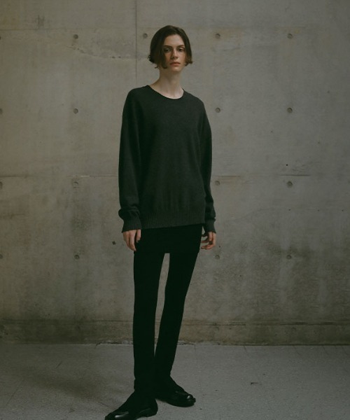 セール】リラクシーカシミヤニットプルオーバー（ニット/セーター