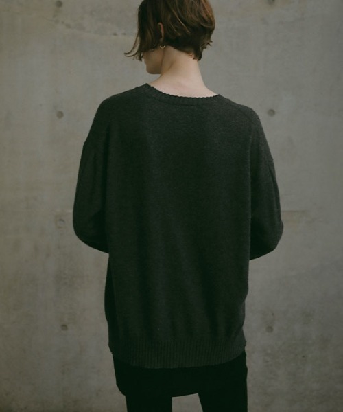 ETRE TOKYO(エトレトウキョウ)の「リラクシーカシミヤニットプルオーバー(ニット/セーター・レディース・レッド/イエロー/グレー・FREE)」の17枚目の写真