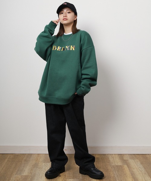 make a ray!（メイク ア レイ！）の「ワイドシルエット ワンタック デニムパンツ/ブラックデニム/ビッグシルエット/ユニセックス/ワイドテーパード（デニムパンツ・メンズ・インディゴブルー/ブラック・L/M）」の6枚目の写真