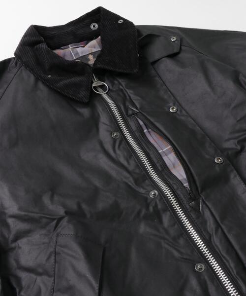 Barbour（バブアー）の「OS TRANSPORT WAX JACKET（その他アウター・メンズ・カーキ/ブラック・38/36）」の16枚目の写真