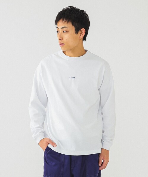 BEAMS(ビームス)の「【ビームスの百名品】ミニロゴ クルーネック Tシャツ(Tシャツ/カットソー・メンズ・ホワイト/ブラック/ネイビー・X-LARGE/LARGE/MEDIUM/SMALL/XX-LARGE)」の20枚目の写真