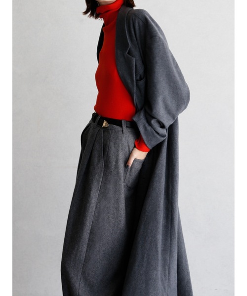 Katrin TOKYO（カトリーントーキョー）の「color rib turtle knit（ニット/セーター・レディース・ブルー/グレー/レッド/キャメル・XS/FREE）」の12枚目の写真