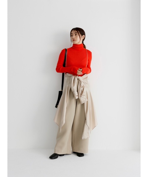 Katrin TOKYO（カトリーントーキョー）の「color rib turtle knit（ニット/セーター・レディース・ブルー/グレー/レッド/キャメル・XS/FREE）」の18枚目の写真