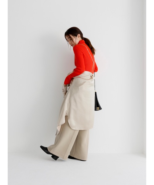 Katrin TOKYO（カトリーントーキョー）の「color rib turtle knit（ニット/セーター・レディース・ブルー/グレー/レッド/キャメル・XS/FREE）」の19枚目の写真