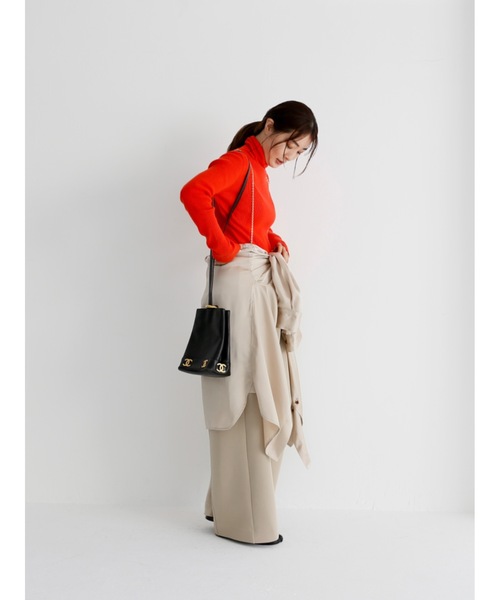 Katrin TOKYO（カトリーントーキョー）の「color rib turtle knit（ニット/セーター・レディース・ブルー/グレー/レッド/キャメル・XS/FREE）」の20枚目の写真