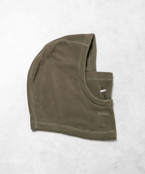 WILD THINGS(ワイルドシングス)の「《WILD THINGS》POLARTEC STORM HOODIE(ネックウォーマー/スヌード・メンズ・オリーブ/グレー/ブラック/ライトグレー・FREE)」の4枚目の写真