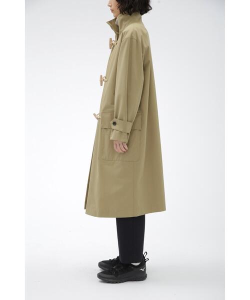 MARGARET HOWELL(マーガレットハウエル)の「DENSE COTTON POPLIN(ダッフルコート・レディース・ブラック/ベージュ・2/1)」の16枚目の写真