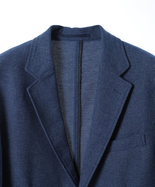 MEN'S BIGI（メンズビギ）の「【ACTIVE TAILOR/アクティブテイラー】カラミメッシュストレッチジャケット（テーラードジャケット・メンズ・ブラック/ネイビー/ベージュ/ブルー・01/02/04/03）」の22枚目の写真