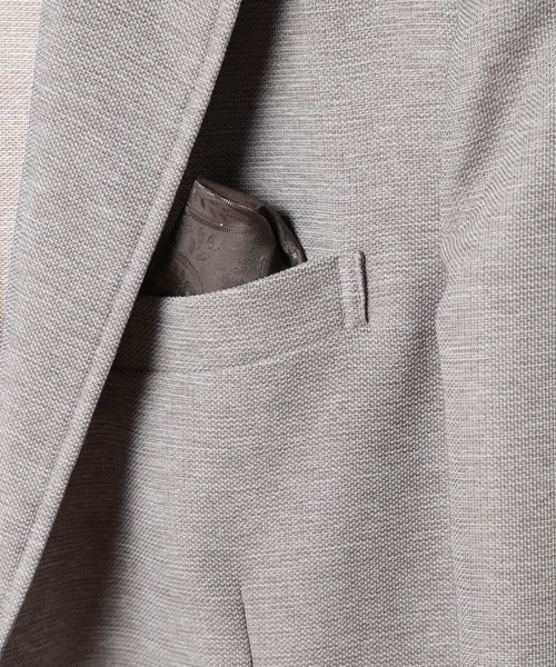 MEN'S BIGI（メンズビギ）の「【ACTIVE TAILOR/アクティブテイラー】カラミメッシュストレッチジャケット（テーラードジャケット・メンズ・ブラック/ネイビー/ベージュ/ブルー・01/02/04/03）」の15枚目の写真