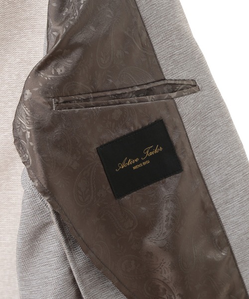 MEN'S BIGI（メンズビギ）の「【ACTIVE TAILOR/アクティブテイラー】カラミメッシュストレッチジャケット（テーラードジャケット・メンズ・ブラック/ネイビー/ベージュ/ブルー・01/02/04/03）」の20枚目の写真