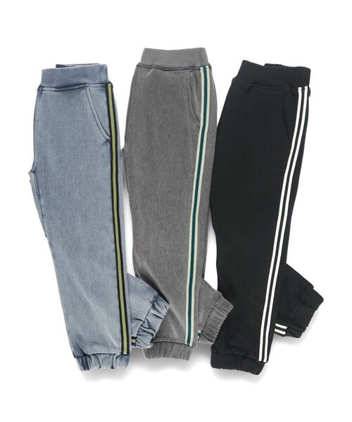 BRANSHES(ブランシェス)の「【あったか】裏起毛サイドラインパンツ(その他パンツ・キッズ・ブラック/ブルー/グレー・100/90/80/110/120/160/140/150/130)」の12枚目の写真